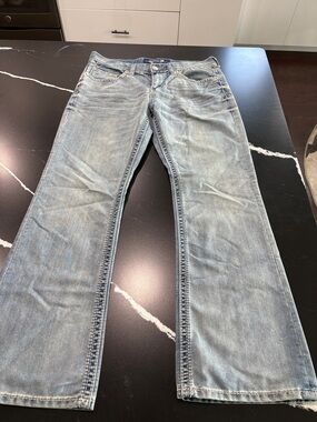 Seven7 Light Wash Bootcut Jeans - Light Blue